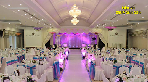 Trung tâm tổ chức tiệc cưới ở Hà Nội - Đơn vị khách hàng của INKO VIỆT NAM
